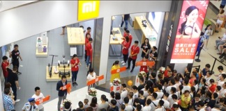 Xiaomi store opening in Beijing, July.2018, Source: Xiaomitoday website